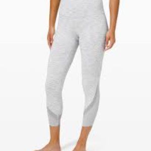 lululemon Wunder Under High Rise Crop 23" Scallop